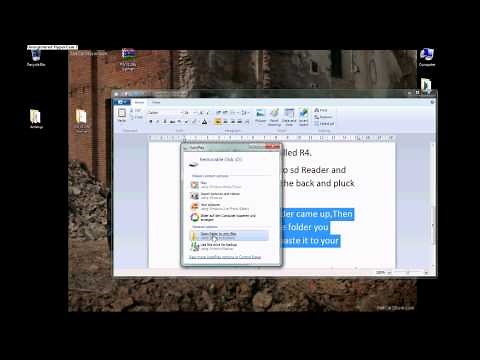HOW TO: install the R4 card software