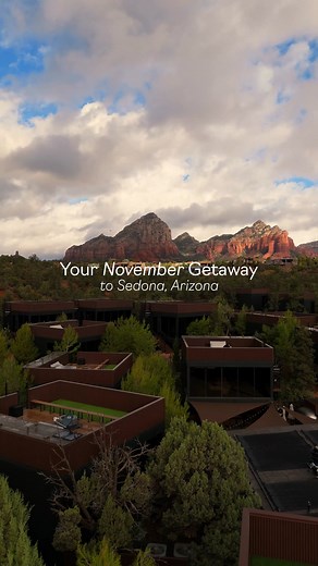 8K views | Book your Fall stay and escape to Ambiente®. ✨ Holiday Rates and Seasonal Specials! Sedona’s premier and one of a kind adults-only landscape hotel and retreat. Elevate your getaway and experience refined luxury surrounded by breathtaking red rocks, panoramic autumn skies, and transcendent landscapes. Arizona's most exclusive and luxurious landscape resort. | Ambiente A Landscape Hotel | Facebook