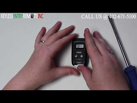 2013 - 2015 Honda CR-V Key Fob Battery Replacement FCCID: KOBATA12A