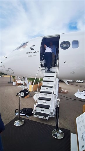 $54 million airplane#privatejet #jet #jetset #luxury #jetcharter #global6500 #jetsetters