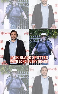 Jack Black spotted with long bushy beard | The US Sun - Celebrity