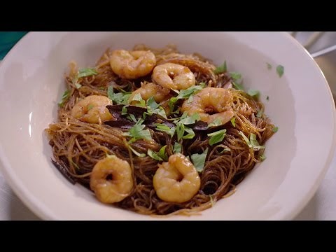 Thai noodles with Prawns and Cinnamon recipe - Simply Nigella: Episode 1 - BBC