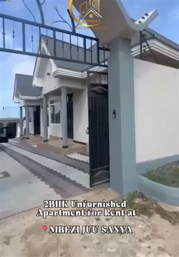 ✍️Unfurnished Modern Apartment for Rent. 🏘Specifications of this Apartment ✔️2 Bedrooms with 2 self contained room 🛌 ✔️Sitting room 🛋 ✔️Kitchen ✔️Public toilet 🚽 ✔️ Private luku. ✔️Electric fan ✔️Water service available🚰 ✔️Fenced ✔️Full security 24/7 ✔️ Enough car parking space 🚘 ✔️Good neighborhood ✔️Surrounded with all community services 📍LOCATION: Mbezi Beach ⛱️ Upande wa Juu (Kwa Sanya) Rent Fee/Kodi: 500k Per month (6months advance payment) NB;1Month Agent fee need to be paid once yo