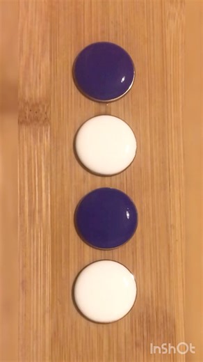 Color paint coin artwork