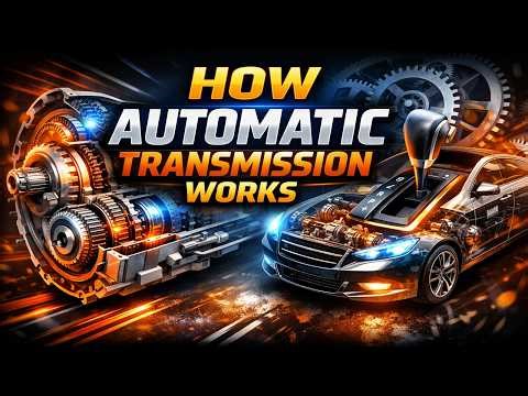 Automatic Transmission Explained - How Does It Work (Step-by-Step Animation)