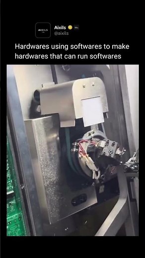 Hardware using Software to make Hardware that can run software