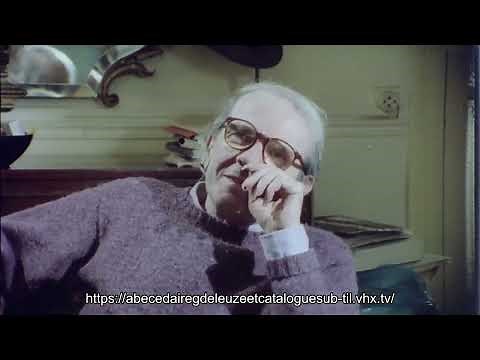 Gilles Deleuze's ABCs B as in Drink