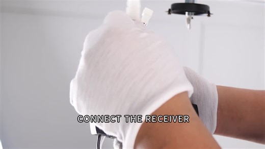 CACI Mall 60 in. Indoor/Outdoor Standard Integrated LED Wood Black Ceiling Fan with Light and 6-Speed Remote, Downrod Mount QL-6003-BKHTM