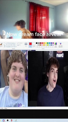 dream face reveal was real #dream #dreamface #dreamfacereavel