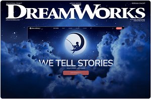DreamWorks | Corporate website | Redesign - Anastasia Guryanova