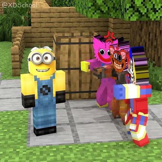 Bad Stuart Minion transformed into Kevin Minion and bullied everyone, what an ending! 😂👍