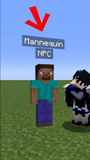 Mannequins added to Minecraft! 🤯