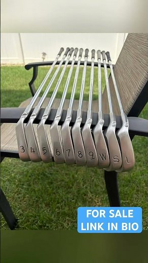 FOR SALE 240.47$ Ping i3 O-Size Blue Dot 3-LW Iron Set (10 Clubs) Cushin Stiff Steel Left Handed