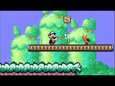 The most beautiful graphics I've ever seen in 16 bit Super Mario