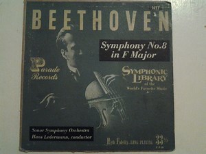 Sonor Symphony Orchestra, Hans Ledermann - Beethoven - Symphony No.8 In F Major
