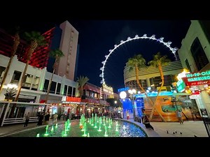 The Linq Restaurant Promenade To High Roller Ferris Wheel, Las Vegas, NM