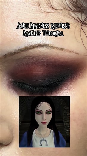 Isabelle | Makeup Artist ✨🇵🇷 | Alice Madness Returns Makeup Turns Makeup Tutorial @colourpopcosmetics ColourPop x Stranger Things Eyeshadow Palette *gifted*... | Instagram