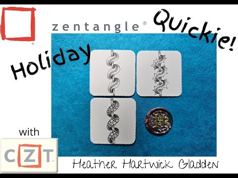 Holiday | Zentangle® Quickie