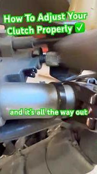 Clutch Cable Freeplay Adjustment Full Demonstration ✅ #motorcycle #clutch #adjustment