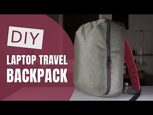 Short Haul One-Bag. A compact panel loader backpack sewing tutorial