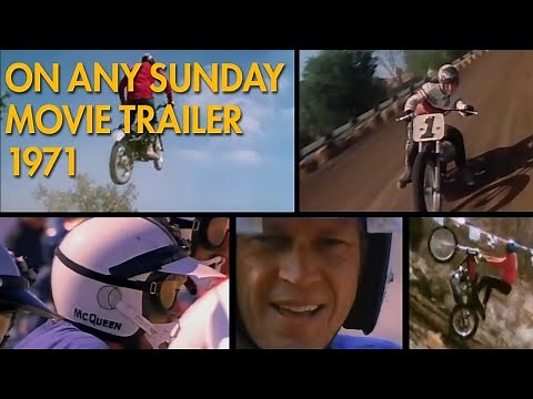 On Any Sunday - Movie Trailer | Steve McQueen • Malcolm Smith • Mert Lawwill | Classic Bike Channel