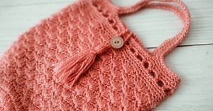 Easy shell stitch bag