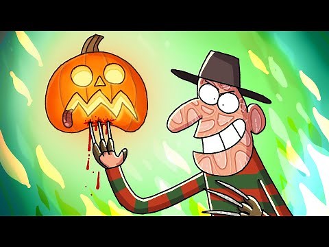 Halloween with Freddy Krueger | Cartoon Box 313 by Frame Order | Halloween Cartoon Compilation