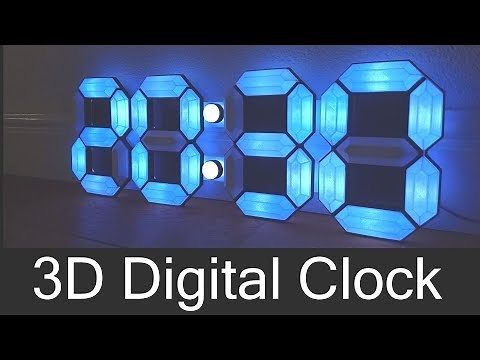 3D Digital Clock