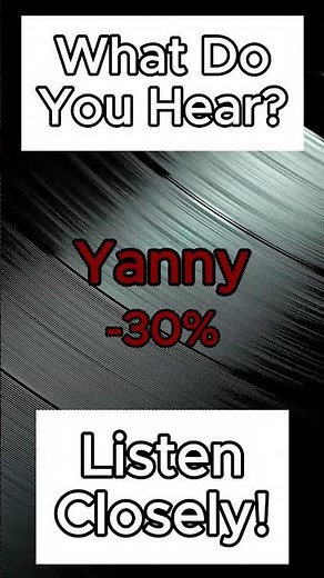 What Do You Hear Yanny VS Laurel Sound Comparison