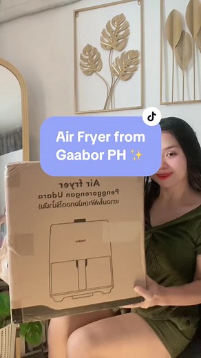 Easy to fry using Gaabor Air Fyer ❤️ @gaaborph #gaaborairfryer #airfryer #gaaborph #affordable