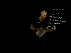 Matrix Calculus (part 1) | Linear Algebra prerequisites