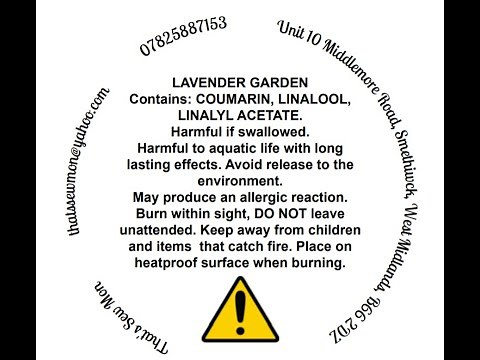 How to do your CLP Labels using Avery