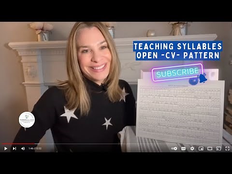 Teaching Open Syllables, Tools and Strategies from Orton Gillingham Coaching