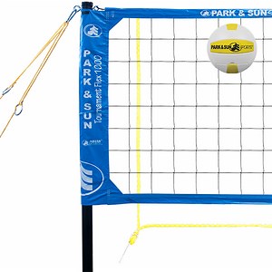 The Original Tournament Flex 1000 High Quality Outdoor grass and beach Portable Volleyball Net System | Park and Sun Sports