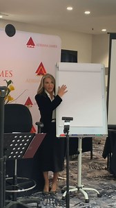 We captured a video of Dr Adriana James demonstrating stage mastery techniques. 🤳🏻 Here is a short video on what to expect when you join the next cohort! NLP Trainer's Training is much more than sitting in a live room or online and listening to Dr Adriana James. You get to apply all you learn immediately and take into your world so that you can increase the level of success you want as a professional in your field! 😊🎯 | The Tad James Co NLP Trainings