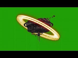 Spaceship Station Green Screen Effects 4K