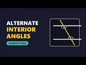 Alternate Interior Angles Theorem: Proof & Explanation (Geometry)