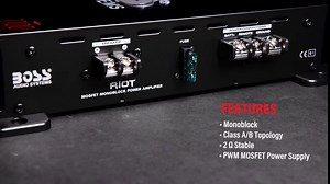 Boss 1100W Amp & 12" 1600W Subwoofer (2 Pack) & 12" Sub Box (2 Pack) & Wire Kits