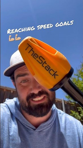 Reaching my club head speed goals (122mph with the Stack System) #golfswing #speedtraining #letsgo