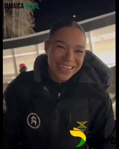 #SportsNEWS: Our national Bobsleigh programme took another monumental step forward today, courtesy of Monobob athlete, Mica Moore @micalm92, who finished inside the top-15 at the Winter Olympics in Cortina d'Empezzo, Italy. This is how she reacted to her historic feat. #winterOlympics2026 #Bobsled #Jamaica #jamaicasocial | Jamaica Social