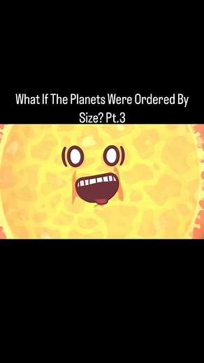 SpaceBalls | What If The Planets Were Ordered By Size? pt.3 🚀☄️(follow @spaceballs.us for more!) - - - - - @spaceballs.us - - -(SolarBalls/YT) - #space... | Instagram