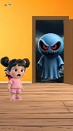 Ada Hantu di luar Rumah .. #kartun #cartoon #reels #hantu | Kartun Tempel
