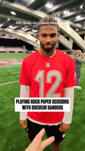 think he wants a rematch 😂 Oakley Meta | NFL