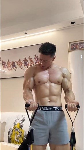 A resistance band workout for your whole body! #resistancebandexercises #ytshort #short