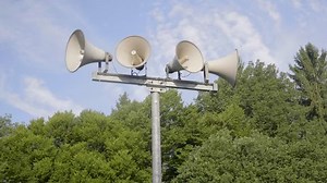 Loudspeaker Warning System System Alert Population Stock Footage Video (100% Royalty-free) 1020194965 | Shutterstock