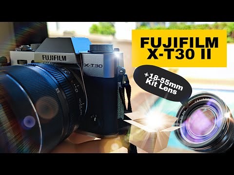 FUJIFILM X-T30 II +18-55mm Kit Lens UNBOXING (+Sample Photos)