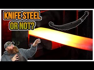 Can you HARDEN Leaf Spring Steel? | Bladesmithing