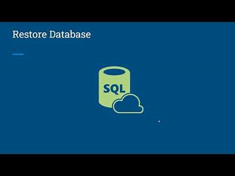 Database restore in Azure SQL | Overview of Database backup | Azure SQL Tutorials