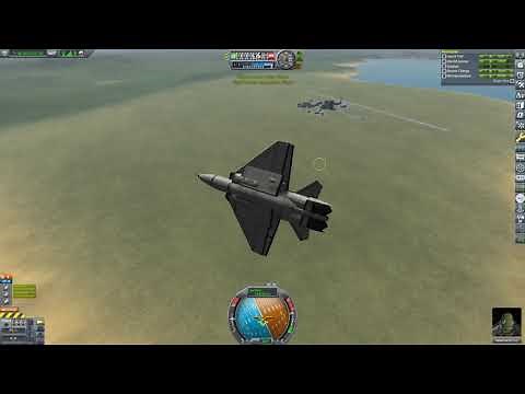 KSP Mouse Aim Flight mod demonstration (1.12)