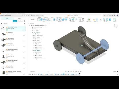 Fusion Balloon Car Tutorial